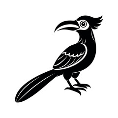Obraz premium Professional Hornbill Silhouette Vectors for Design Purposes