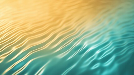 Tranquil water ripples at sunset - abstract nature background