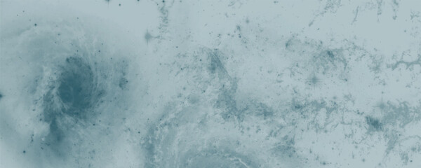 Dreamy Outer Space Scene With Soft Flowing Clouds of Gas and Dust Illuminated by Distant Twinkling Stars
