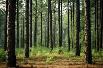 Discovering the Beauty of Sam Houston National Forest #6: A Captivating Landscape of Pine Trees, Forests, and Greenery