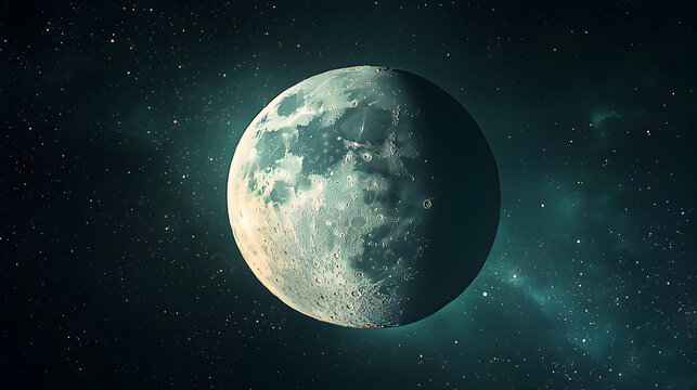 Celestial Wonders: Exploring the Night Sky, Moon Phases, and Cosmic Beauty of Astronomy, Stars, and the Serene Vastness of Space and Its Mysteries