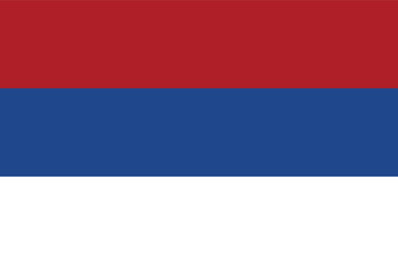 Netherlands National Flag Vector Design with Actual Measuremen