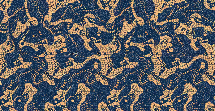 snake seamless pattern