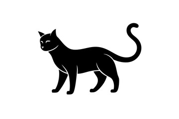 Cat logo vector art