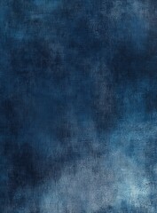 Abstract Blue and White Painted Grunge Style Textured Background