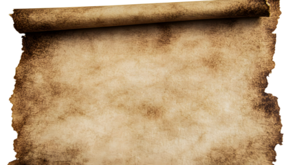 Old brown parchment paper with a distressed, vintage texture, creating an aged and weathered effect for classic designs.