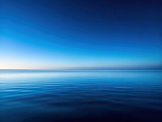 Obraz premium Minimalist Blue Gradient Background AI Photo, Dark Blue Gradient, Abstract Design