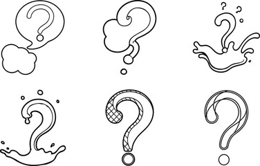 question mark and exclamation marks