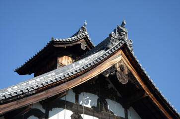 相国寺　庫裏の屋根　京都市上京区