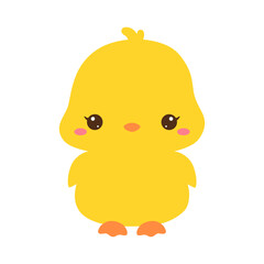 easter yellow chick