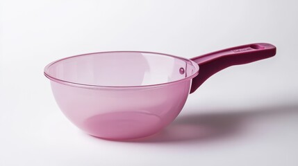 Isolated image of a measuring cup on a white background, perfect for promoting cooking utensils or baking tools.