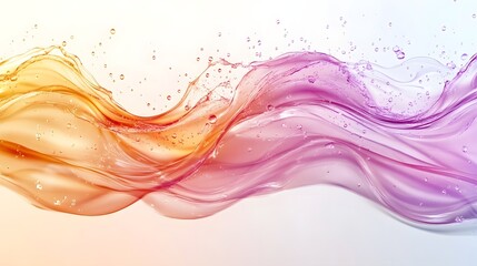 Captivating abstract art with a dynamic swirling flow of vibrant colors creating a mesmerizing and energetic digital design background