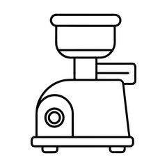 electric stove isolated on white background