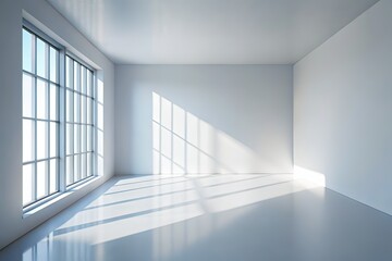 Minimalist Product Presentation - Light Gray Background, Soft Shadows