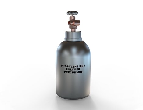Propylene (C₃H₆) Key polymer precursor