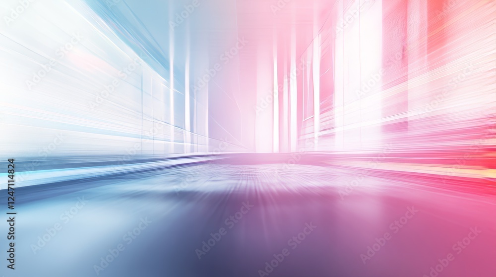 Aufkleber blurry background with soft focus and bokeh effect. blank backdrop for graphic design. mix of colorf