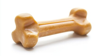 image of a chew toy for dogs on a white background, perfect for promoting pet products.