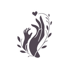 Mother's Day Silhouette Vector Design Illustration