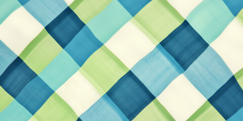 Abstract Painted Plaid Pattern Background