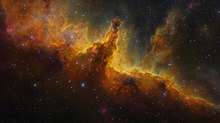 Ethereal Nebula: Exploring Vibrant Cosmos, Stars, and the Milky Way's Formation Amidst Gas, Dust, and Dark Matter in the Vast Universe of Stellar Exploration and Astrophysics