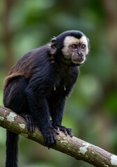 White-faced capuchin monkey in Costa Rica 