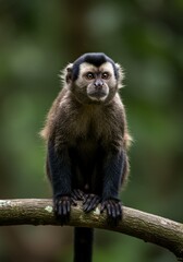 Obraz premium White-faced capuchin monkey in Costa Rica 