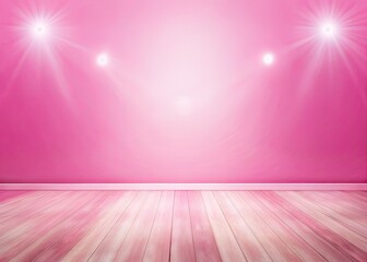 Pink Abstract Studio Background AI Photo, Product Display Template