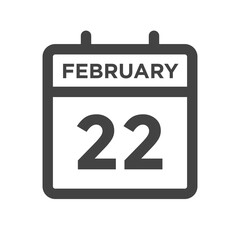 February 22 Calendar Day or Calender Date for Deadline Appointment