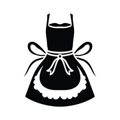 Hand Drawn Apron w Frilly Lace Icon