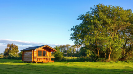 Obraz premium old house in the forest