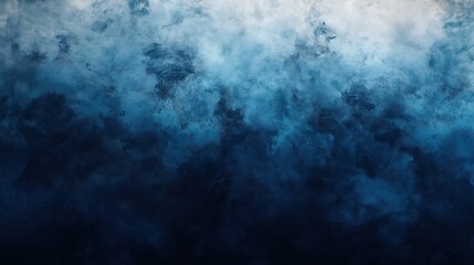 Obraz premium Deep twilight blue gradient with soft textured abstract background