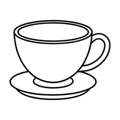 cup of tea coffee illustration art  