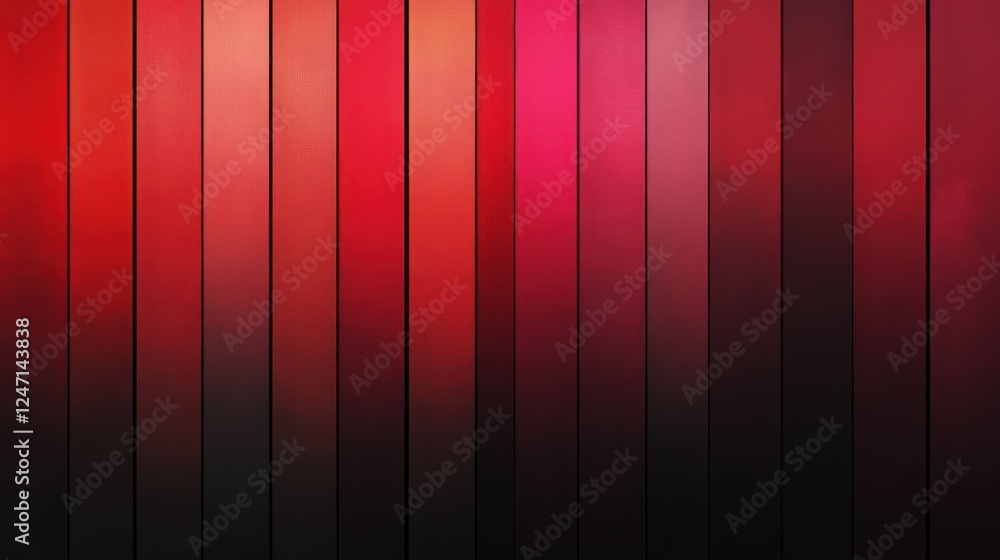 Poster abstract red and black gradient vertical stripes background texture