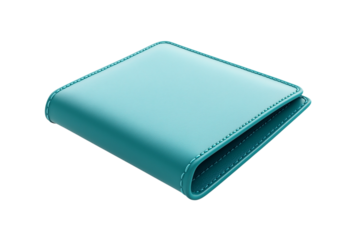 a leather wallet isolated on a transparent background