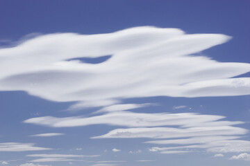clouds in the sky, specific strange cloud shapes and formations