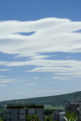 Obraz premium clouds in the sky, specific strange cloud shapes and formations