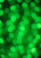 Obraz premium Sparkling green lights background celebration or christmas texture bokeh green bokeh green abstract background light bright blur pattern