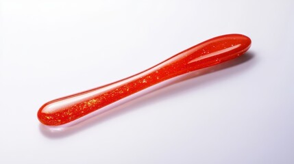 A single lip gloss on a white background, great for promoting lip care or makeup items.