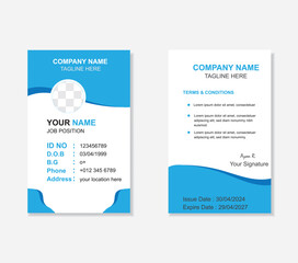 id card design, modern id card template, clean & unique id card, smart card, id card designs.