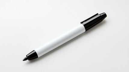 Isolated image of a whiteboard marker on a clean white background, great for teaching accessories marketing.