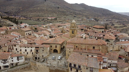 Obraz premium medieval spanish town