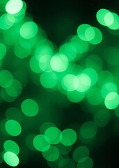 Obraz premium Monochrome emerald abstract background with bokeh defocused lights bokeh green bokeh green abstract background light bright blur pattern