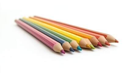 Naklejka premium Close-up of a sketch pad isolated on a clean white background, ideal for promoting creative tools.