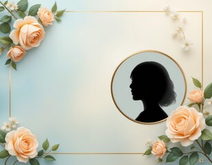 Memorial & funeral card templates paper cut