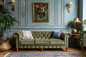 luxury living room with sofa