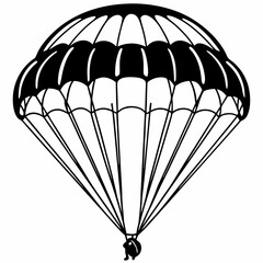 parachute in the sky