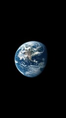 Naklejka premium Earth Viewed From Space Showing North America