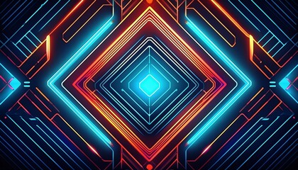 abstract background with colorful lines