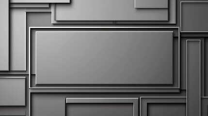 Grey geometric shapes background