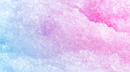 Obraz premium Pastel-colored ice texture, close-up; winter background